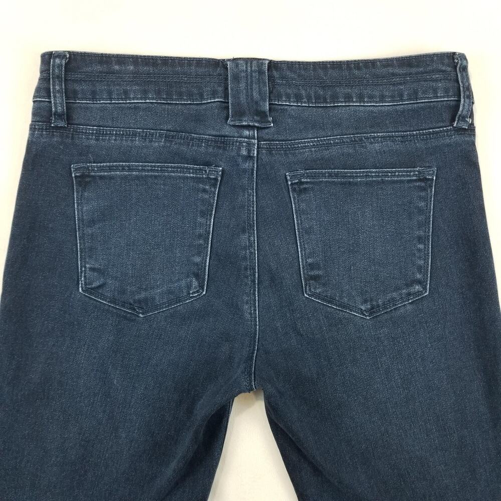 Classic Dark Blue Flare Jeans - Wide Leg - Picture 5 of 10